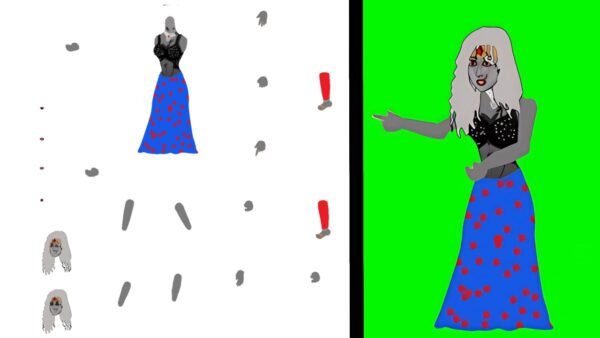 Chromatoon Chudail Cartoon Character