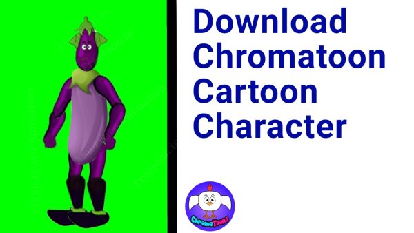 Chromatoon Brinjal (Baingan) Cartoon Character for Download | Premium Vector & PNG – freetoon.in