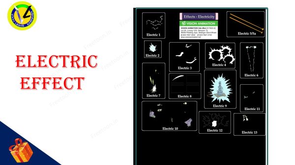Adobe Animate CC Electronic & Magic Effects Free Download | High-Quality Toon Assets – freetoon.in