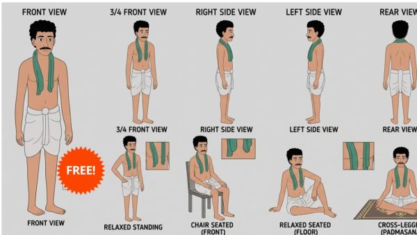 Free Indian Farmer Cartoon Character PNG & Tracing Guide – Adobe Animate CC Animation Character Download | Freetoon