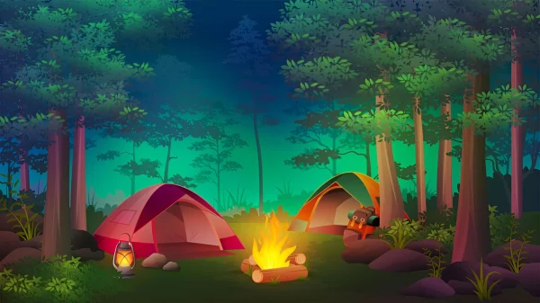 Free Cartoon Forest Background PNG & Village Cartoon Background – Free Download | Freetoon